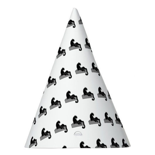 Schwarzer Panther Partyhütchen (Rechts)