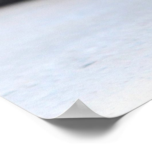 Schwarzer Panther Poster (Ecke)