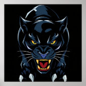 Schwarzer Panther Poster (Vorne)