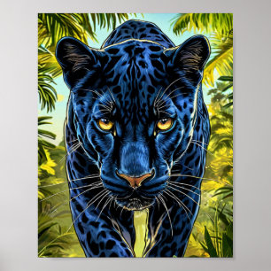 Schwarzer Panther Poster