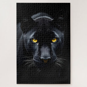 Schwarzer Panther Puzzle