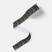 Schwarzer Panther Ripsband (Rückseite)