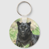 Schwarzer Panther Schlüsselanhänger (Vorderseite)