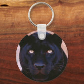 Schwarzer Panther Schlüsselanhänger (Vorderseite)