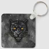 Schwarzer Panther Schlüsselanhänger (Rückseite)