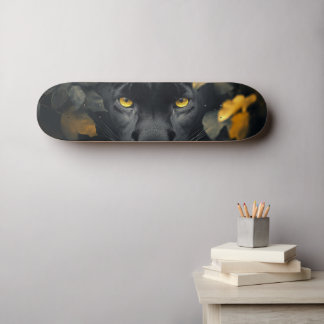 Schwarzer Panther Skateboard