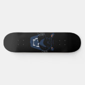Schwarzer Panther Skateboard (Horizontal)