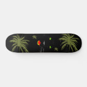 Schwarzer Panther-Skateboard Skateboard (Horizontal)
