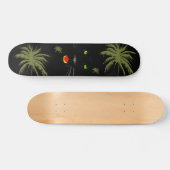 Schwarzer Panther-Skateboard Skateboard (Horizontal)