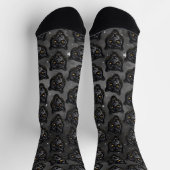 Schwarzer Panther Socken (Oben)