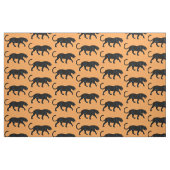 Schwarzer Panther Stoff (Fat Quarter (45,7 x 55,9 cm))