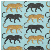 schwarzer Panther Stoff (Muster)