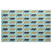 schwarzer Panther Stoff (Fat Quarter (45,7 x 55,9 cm))