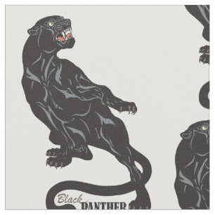 Schwarzer Panther Stoff