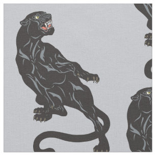 Schwarzer Panther Stoff