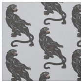 Schwarzer Panther Stoff (Muster)