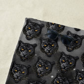 Schwarzer Panther Strandtuch (Beispiel)