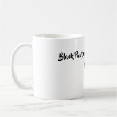 Schwarzer Panther-Stuhl Kaffeetasse (Links)