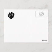 schwarzer Panther, Superior Panthers!!! Postkarte (Rückseite)