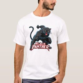 Schwarzer Panther. T-Shirt