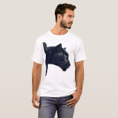 Schwarzer Panther T-Shirt (Vorne ganz)