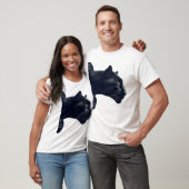 Schwarzer Panther T-Shirt (Unisex)
