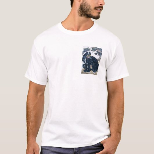 Schwarzer Panther T-Shirt (Vorderseite)