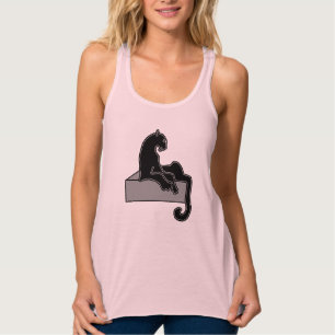 Schwarzer Panther Tank Top