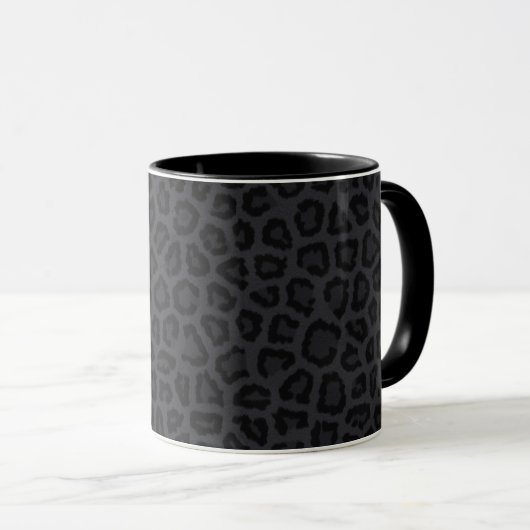 Schwarzer Panther Tasse (VorderseiteRechts)