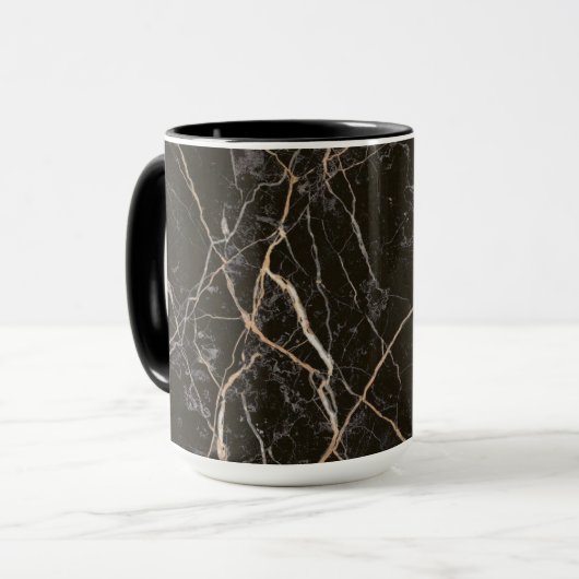 Schwarzer Panther Tasse (Vorderseite Links)