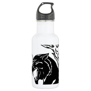 Schwarzer Panther Trinkflasche