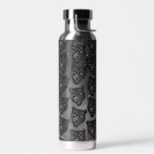 Schwarzer Panther Trinkflasche (Links)