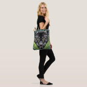 Schwarzer Panther Tropical Amazonas Wald Tasche (Am Model)