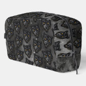 Schwarzer Panther Waschbeutel (Rechte Ecke)