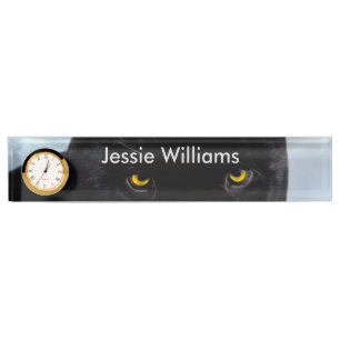 Schwarzer PantherPanthera Namensplakette