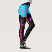 Schwarzer Paraglider-Leggings Leggings (Rechts)