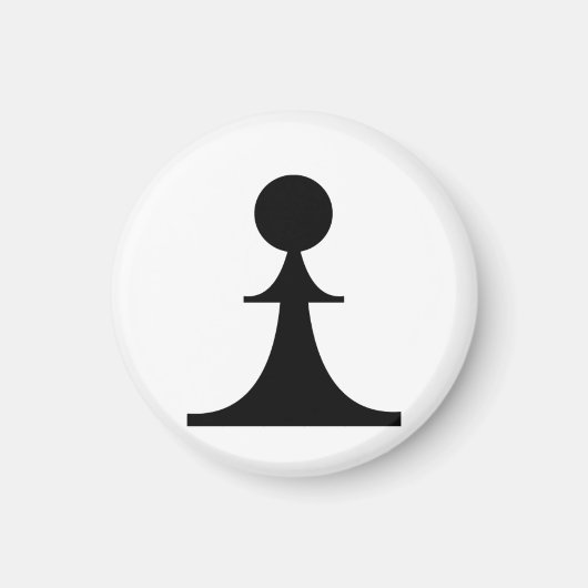 schwarzer Pflaster (Sie brauchen 8) Magnet (Vorne)