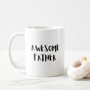 Schwarzer Phantastischer Vater zum Vatertag Kaffeetasse