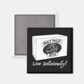 Schwarzer Phillip Butter-Magnet Magnet (Vorderseite/Rückseite)
