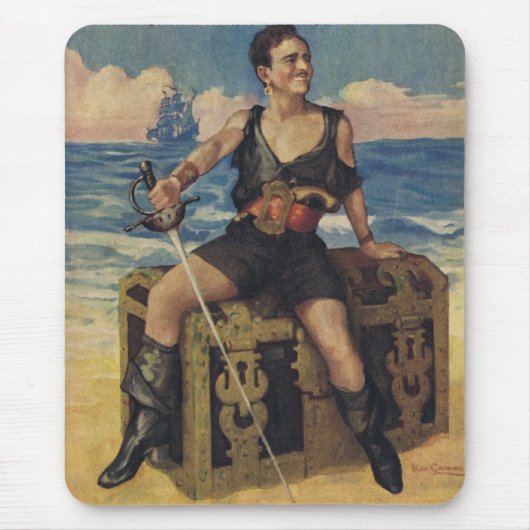 Schwarzer Pirat Mousepad Douglas Fairbanks (Vorne)