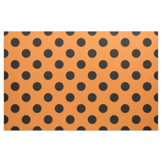 Schwarzer Polka-Dot Stoff (Fat Quarter (45,7 x 55,9 cm))