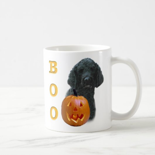 Schwarzer Poodle Boo Kaffeetasse (Rechts)
