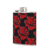 Schwarzer Pop Flachmann (Links)