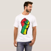 Schwarzer Power Monat Schwarzer Geschichtsmonat Fr T-Shirt (Vorne ganz)