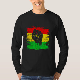 Schwarzer Power - Symbol Afrikanischer Name T-Shirt