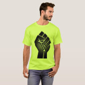 Schwarzer Power T-Shirt (Vorne ganz)
