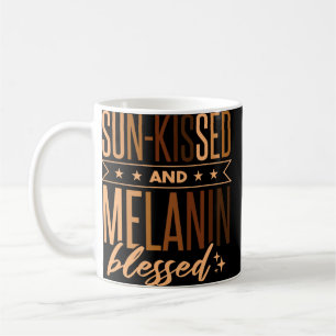 Schwarzer Pride Melanin Schwarze Geschichte Junete Kaffeetasse