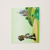 Schwarzer Prinz Puzzle (Vertikal)