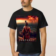 Schwarzer Prophetest-T - Shirt