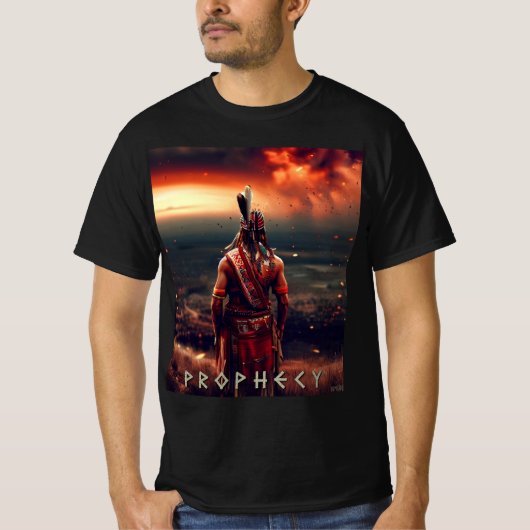 Schwarzer Prophetest-T - Shirt (Vorderseite)